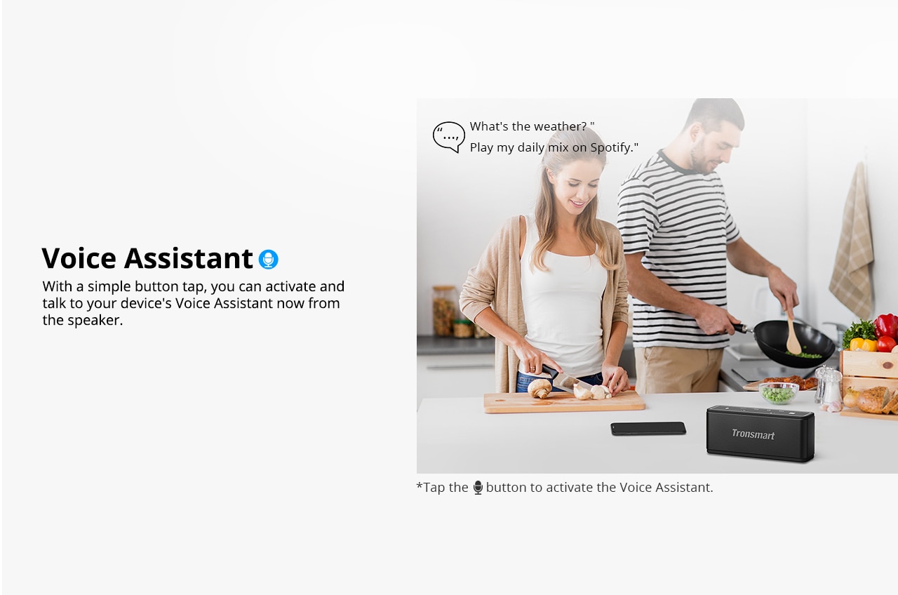 Tronsmart Mega altoparlante Bluetooth altoparlante portatile da 40W con controllo Touch Soundbar supporto assistente vocale, NFC,MicroSD
