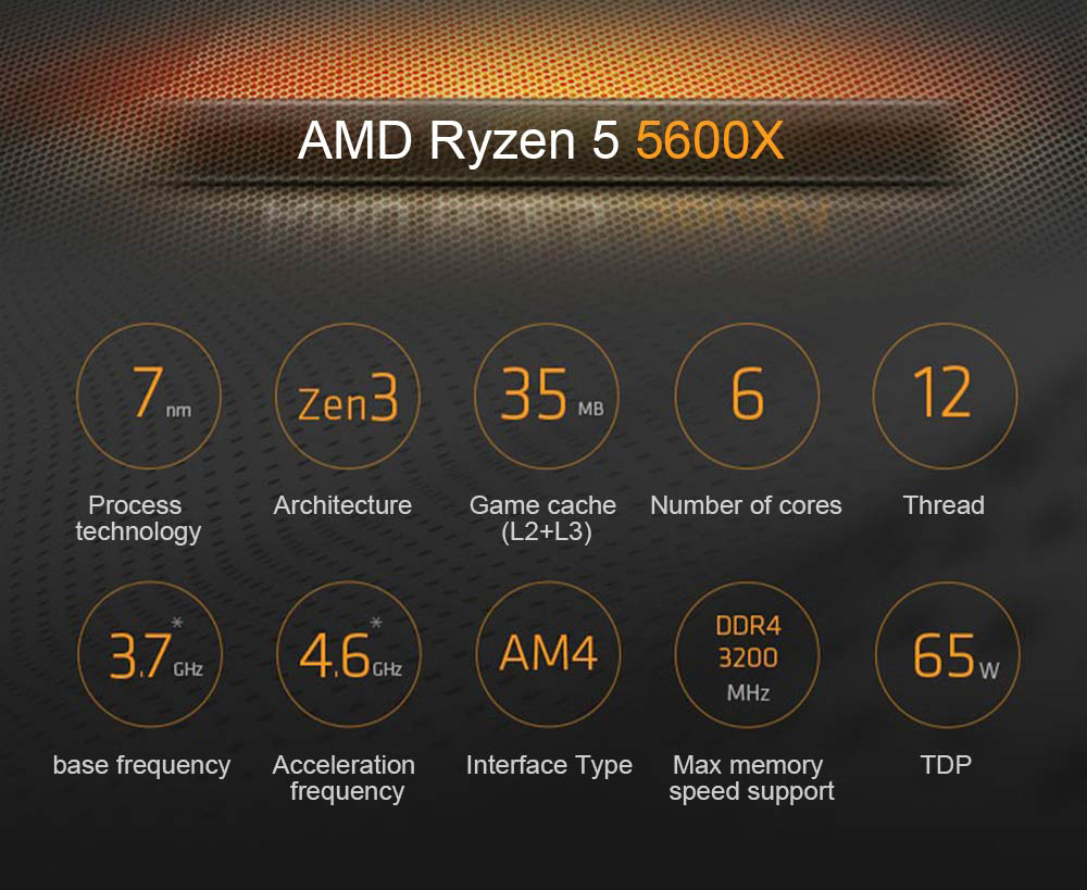 BIOSTAR New GAMING B550MH scheda madre Micro-ATX B550M + AMD Ryzen 5 5600X R5 5600X processore CPU DDR4 64G AM4 Kit scheda madre