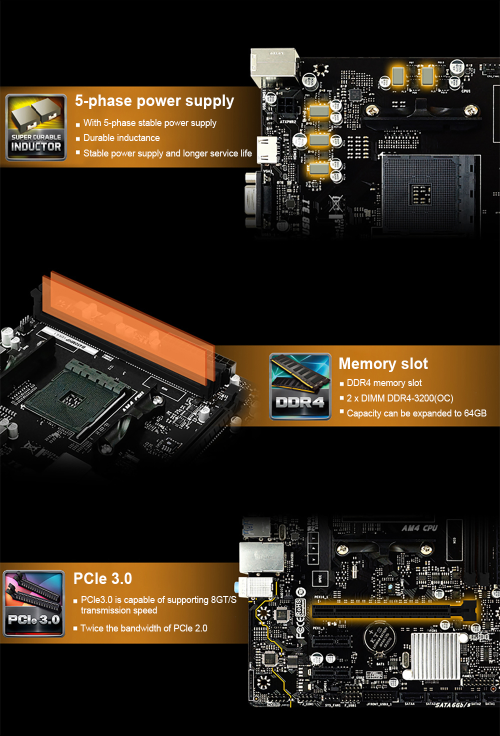 BIOSTAR nuova scheda madre da gioco B450MH + AMD Ryzen 5 5600X R5 5600X processore CPU gioco 32G AM4 DDR4 Kit scheda madre placa mae