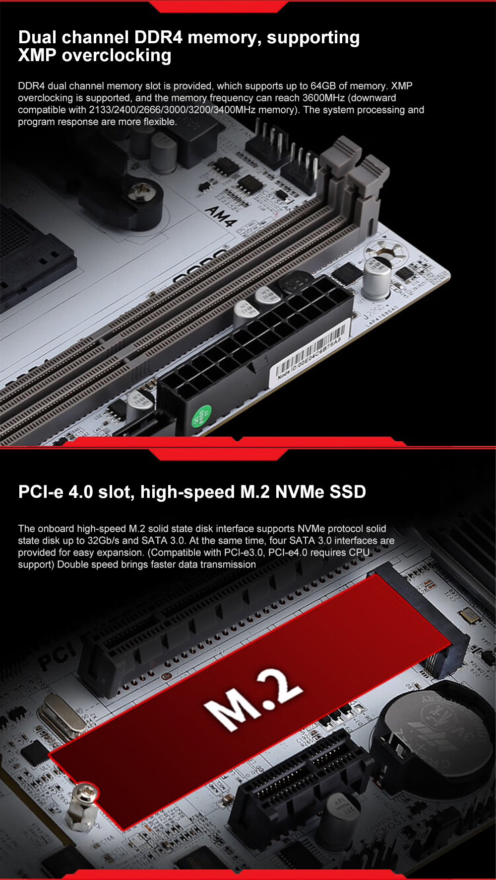 SJS nuova scheda madre AMD B550 64G DDR4 + AMD Ryzen 9 5950X R9 5950X 3.4 GHz processore CPU 16 Core 32 Thread Micro-ATX placa mae