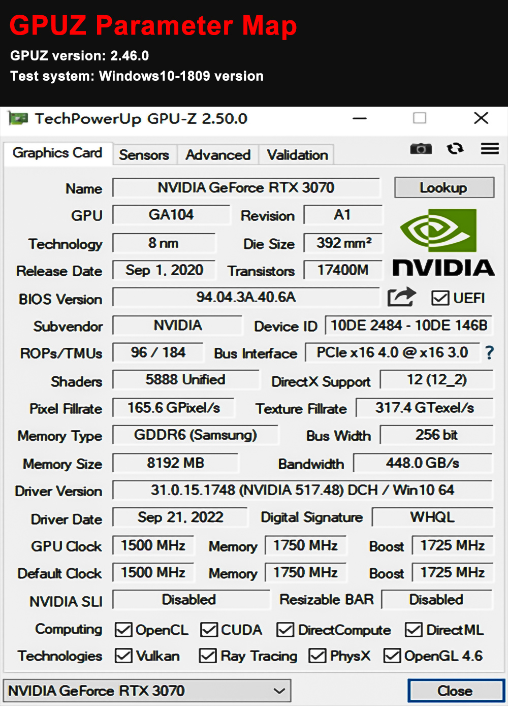 Scheda grafica SJS RTX3070 8GB 8 + 8pin GDDR6 256bit GDDR6 PCI 4.0 rtx 3070 8g HDMI * 1 DP * 3 GPU scheda Video da gioco placa de video