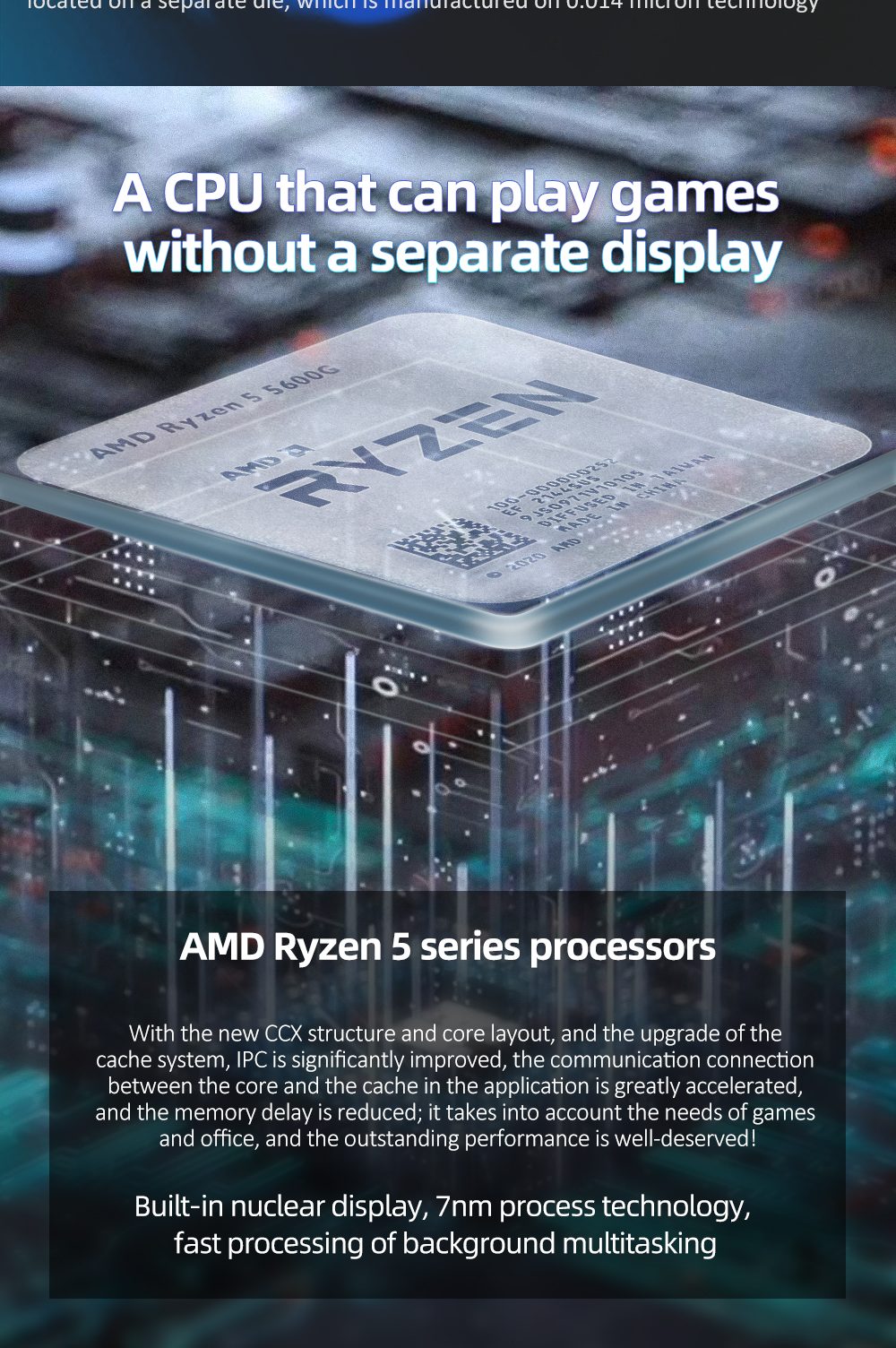 ASUS New TUF GAMING B550M PLUS scheda madre da 128GB + AMD nuova CPU Ryzen 5 5600G 3.9GHz Six-Core + SAMSUNG 870 EVO 250G SSD