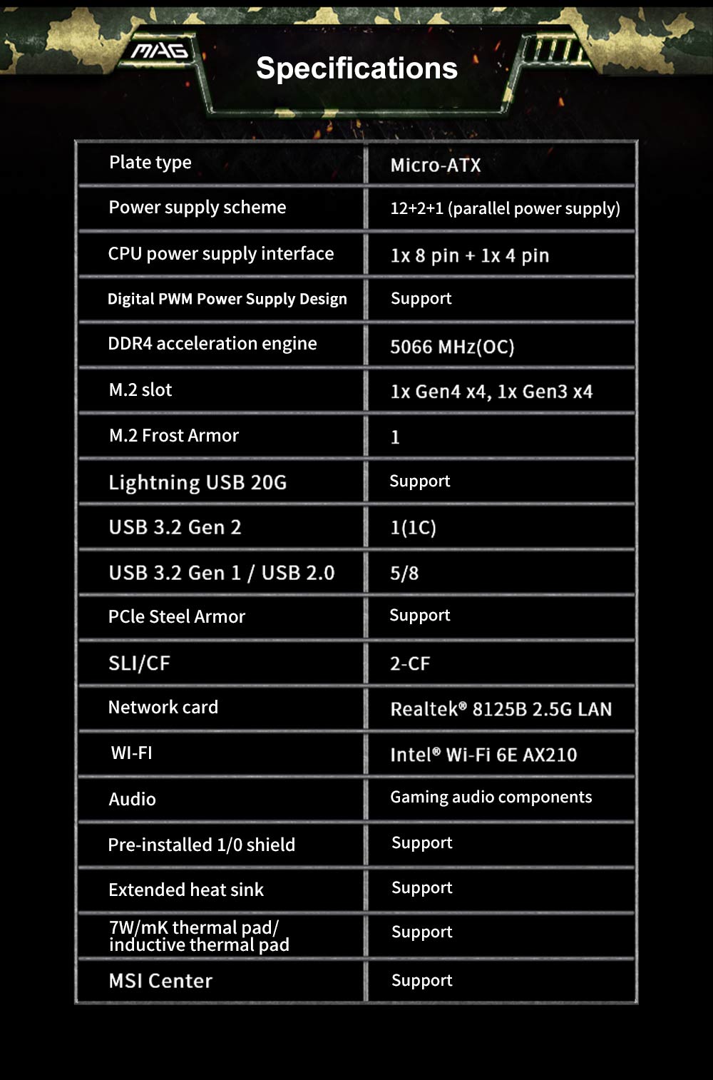 MSI nuova scheda madre WIFI mortaio B560M LGA 1200 DDR4 128GB processore CPU Intel B560 + Intel I7-11700F + GALAXY 8G 3200 8G * 2 RAM