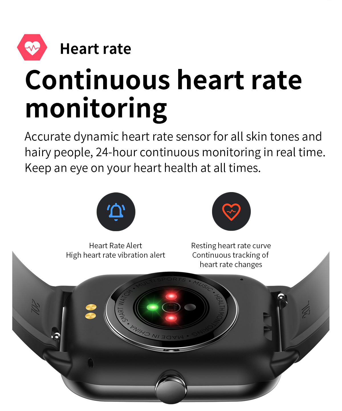 COLMI C61 Smartwatch 1.9 pollici a schermo intero Bluetooth Calling cardiofrequenzimetro Sleep Monitor 100 + modelli sportivi Smart Watch per uomo donna