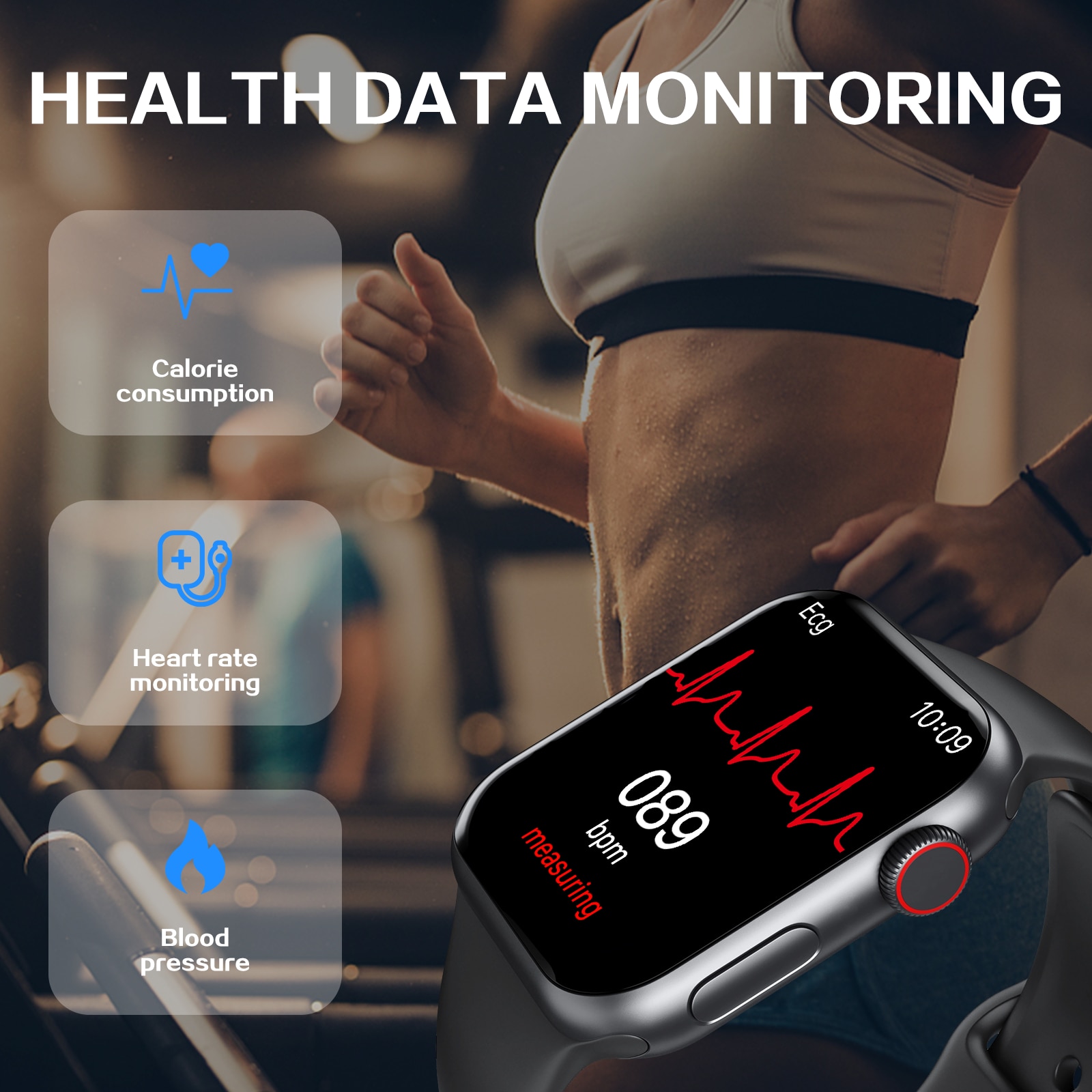Smart Watch I8 Pro Max Answer Call Sport Fitness Tracker quadrante personalizzato Smartwatch uomo donna regalo per Apple Phone PK IWO 27 X8 T500