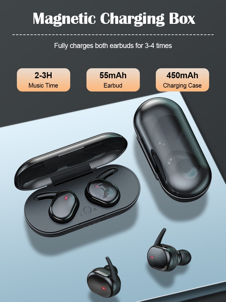 Auricolare Bluetooth Y30 Tws4 auricolare sportivo Display digitale Mini auricolare Bluetooth Wireless 5.0 cuffie Touch