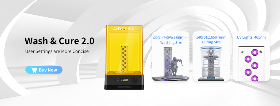 Stampante 3D in resina UV LCD ANYCUBIC Photon Mono 2 Stampa 3D ad alta velocità Schermo monocromatico 4K+ da 6,6" Dimensioni di stampa 165*143*89mm