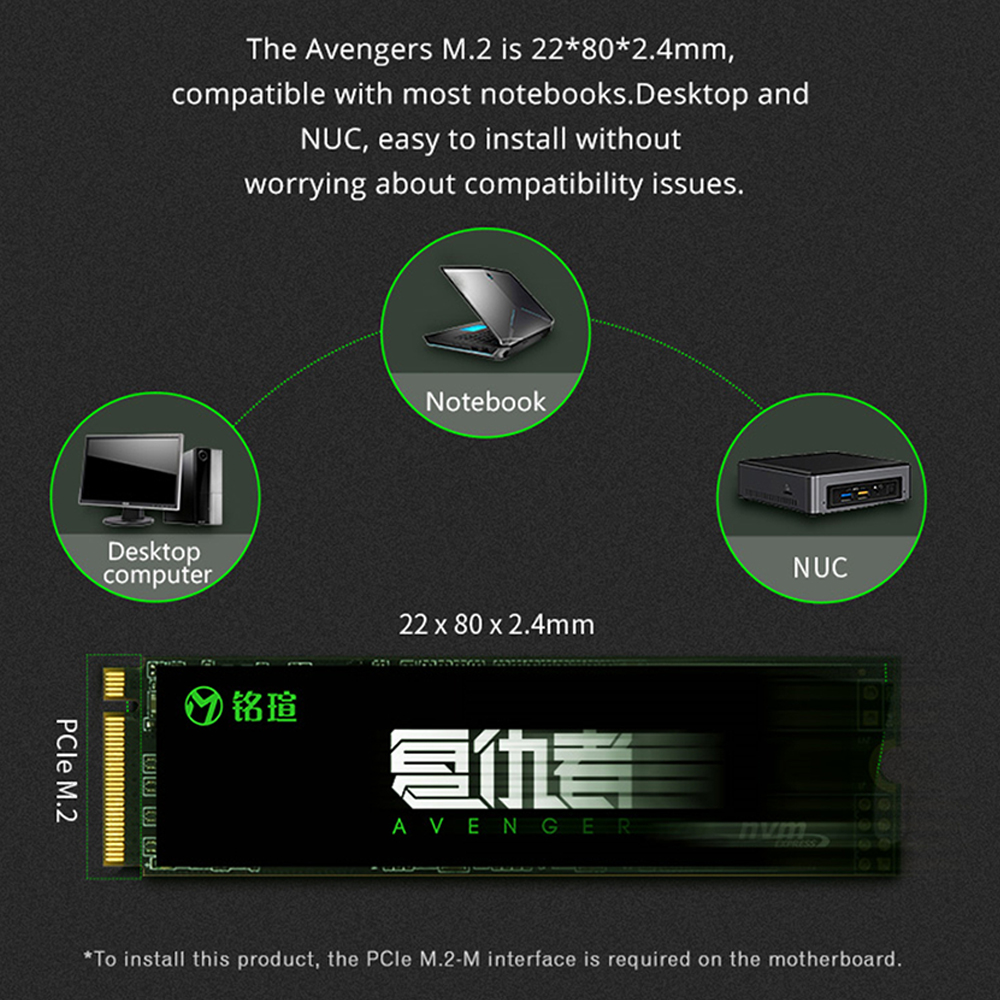 MAXSUN M.2 2280 128GB 3D SSD NAND Flash unità a stato solido interne PCIe3.0 x4 NVME M.2 laptop desktop Storage interno completo nuovo