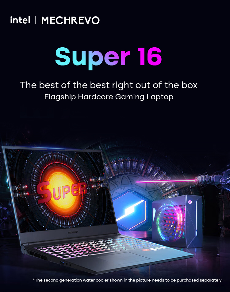 Mechrevo 16 Super Gaming laptop Intel Core i9-12900HX,RTX 4080 WIFI 6 2.5K 240Hz 32GB + 1TB SSD,16 pollici Windows 11 gaming Noteboo