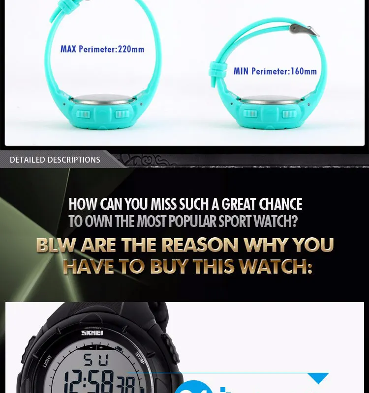 SKMEI Fashion Simple Sport watch Men Military Watches Alarm Clock Shock Resistant Waterproof Digital Watch reloj hombre 1025