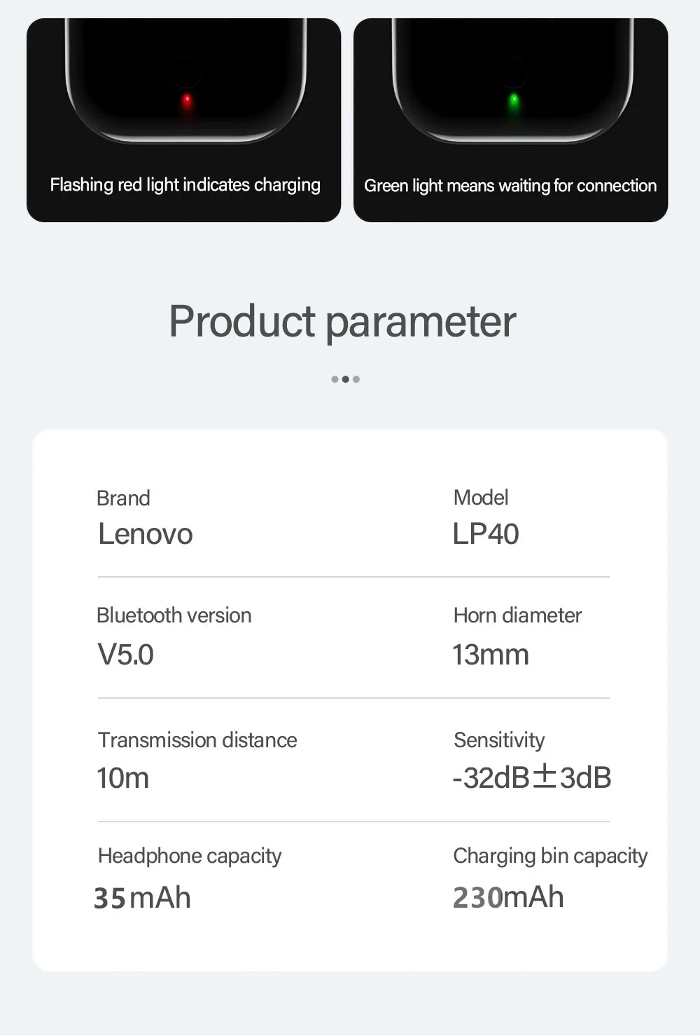 Original Lenovo LP40 wireless headphones TWS Bluetooth Earphones Touch Control Sport Headset Stereo Earbuds For Phone Android Original Lenovo LP40 wireless headphones TWS Bluetooth Earphones Touch Control Sport Headset Stereo Earbuds For Phone Android