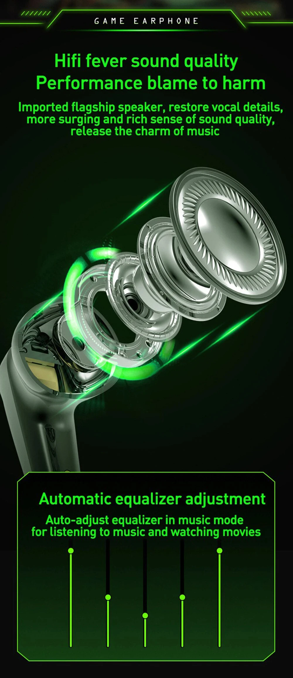 X15 TWS Gaming Earbuds Wireless Bluetooth Earphones With Mic Bass Audio Sound Positioning 9D Stereo Music HiFi Headset For Gamer
