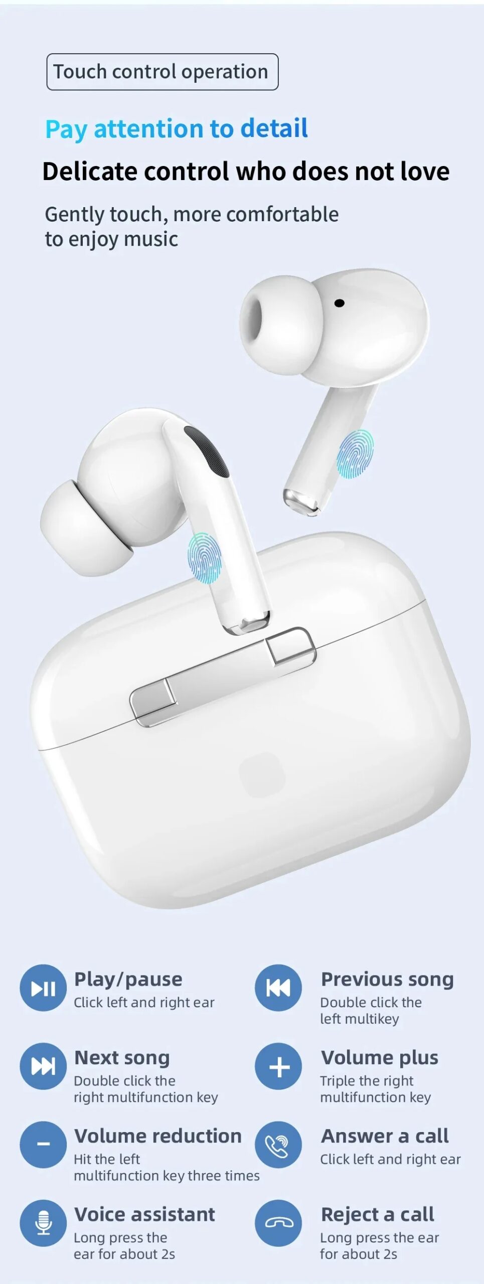 2024 New Air Pro True Wireless Bluetooth Earphones Headphones HiFi Sound Low Latency Noise Reduction Earbuds for IPhone Android 2024 New Air Pro True Wireless Bluetooth Earphones Headphones HiFi Sound Low Latency Noise Reduction Earbuds for IPhone Android