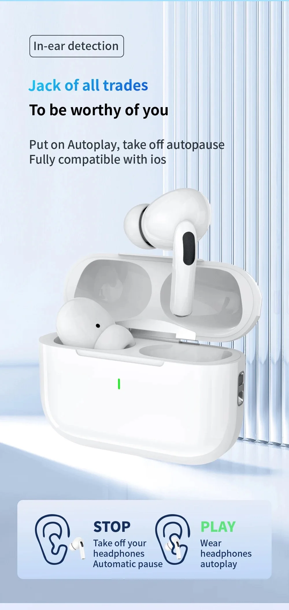 2024 New Air Pro True Wireless Bluetooth Earphones Headphones HiFi Sound Low Latency Noise Reduction Earbuds for IPhone Android 2024 New Air Pro True Wireless Bluetooth Earphones Headphones HiFi Sound Low Latency Noise Reduction Earbuds for IPhone Android