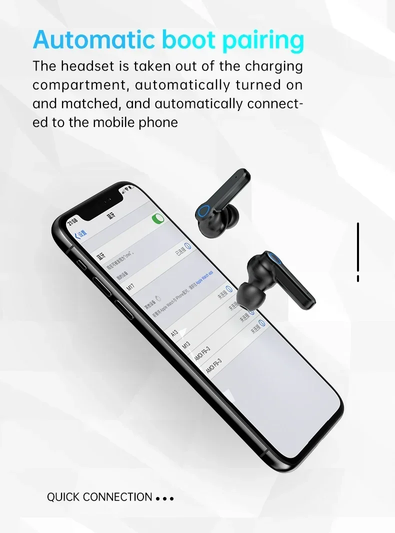 M19 headset TWS Earphone Intelligente Touch Control Wireless Bluetooth-compatible Headphones Waterproof LED Display With Mic M19 headset TWS Earphone Intelligente Touch Control Wireless Bluetooth-compatible Headphones Waterproof LED Display With Mic