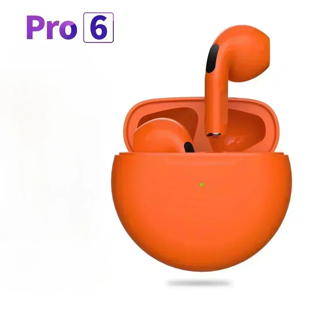 Orange Headphones