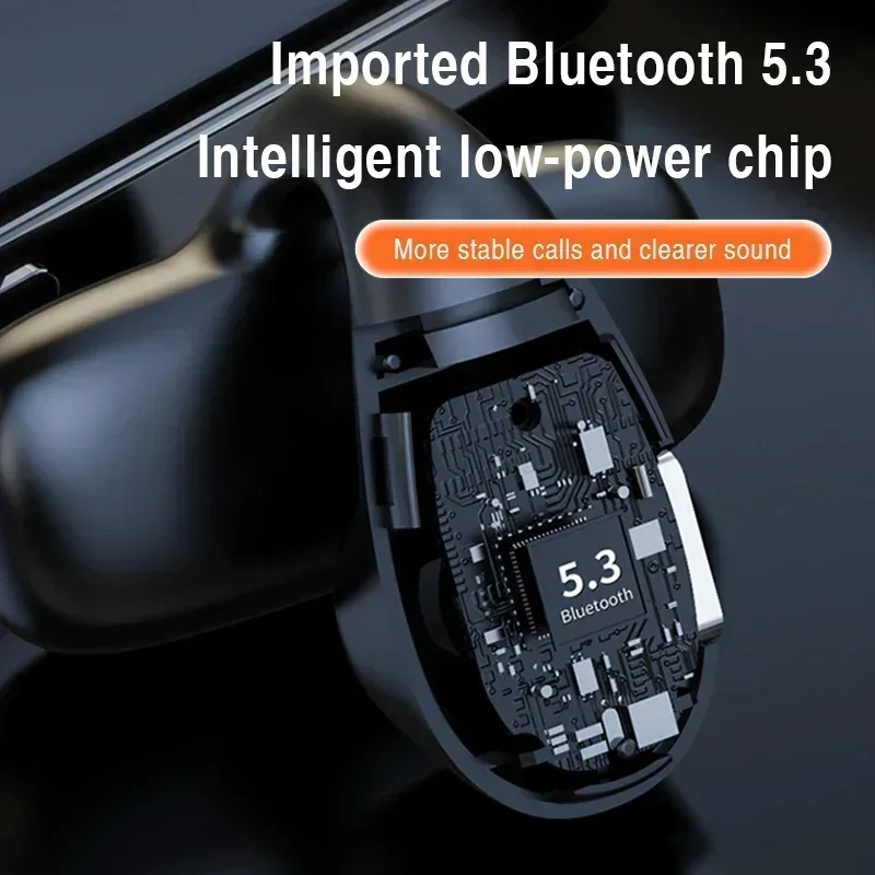 X55 Sleeping Earbuds Wireless Mini Headphones For Work TWS Bluetooth Earphone Stereo Hidden Headsets with Mic HD Call Waterproof