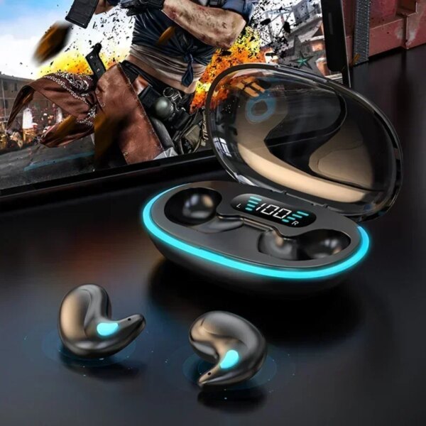 X55 Sleeping Earbuds Wireless Mini Headphones For Work TWS Bluetooth Earphone Stereo Hidden Headsets with Mic HD Call Waterproof - Image 2