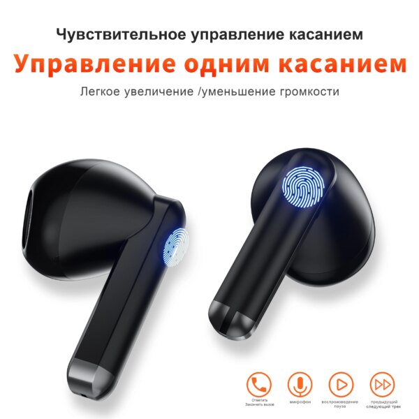 Wireless Earphones QERE E28 NEW TWS Bluetooth 5.3 HD Microphone HIFI Headphone 13mm Driver Low Latency gaming waterproof Earbud - Image 4